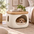 KELMAVOX™ CozyNest 2-in-1 Pet Hideaway Side Table